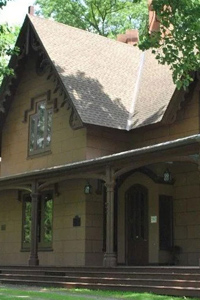 Gothic Revival Villa home of Niles and Eliza Randall Higinbotham
