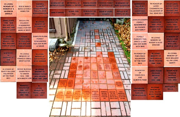 MCHS Brick Walkway