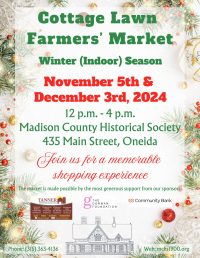 CLFM Winter Market Poster